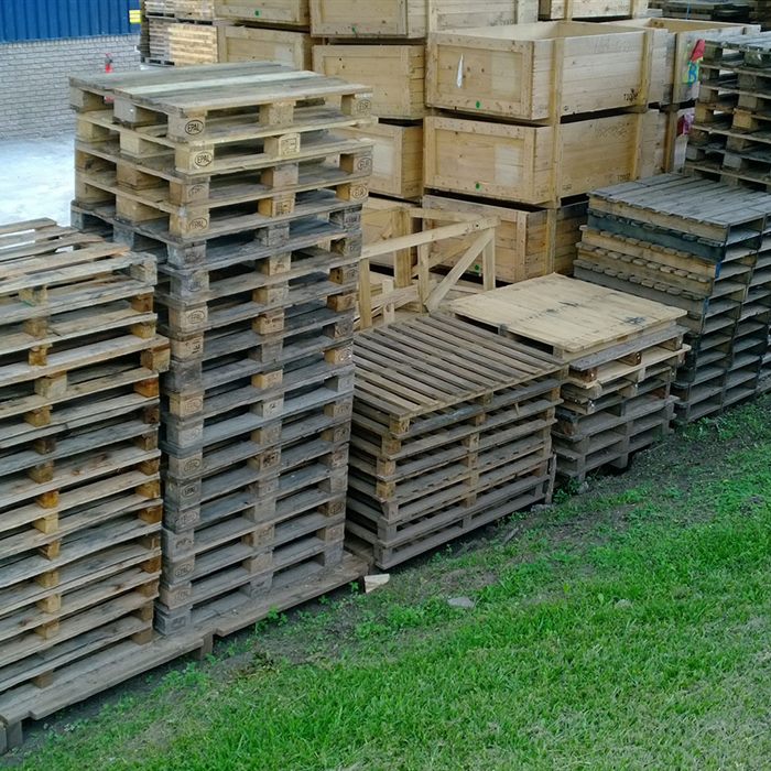Pallets in stock